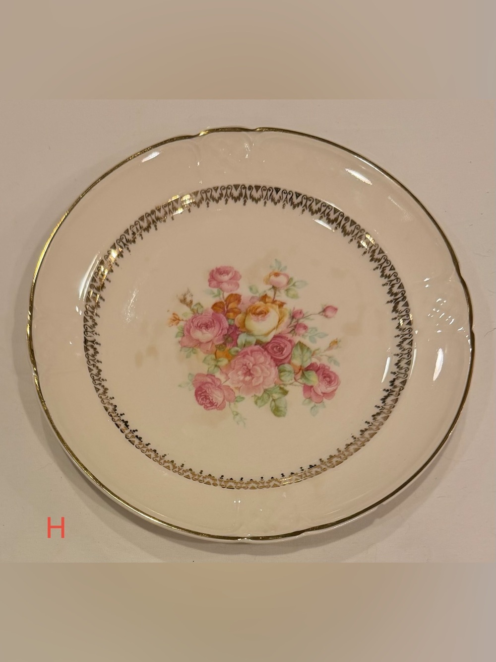 Vintage Paden City Pottery Co. Plate 7.5”